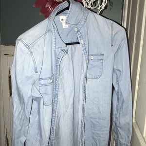Denim button up JCP